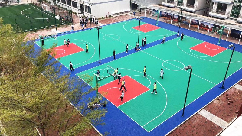 EPDM顆粒籃球場(chǎng)